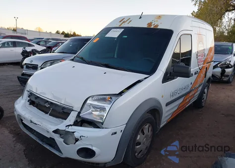 2010 Ford Transit Connect Xlt from USA, damaged, VIN NM0LS7DN3AT029494